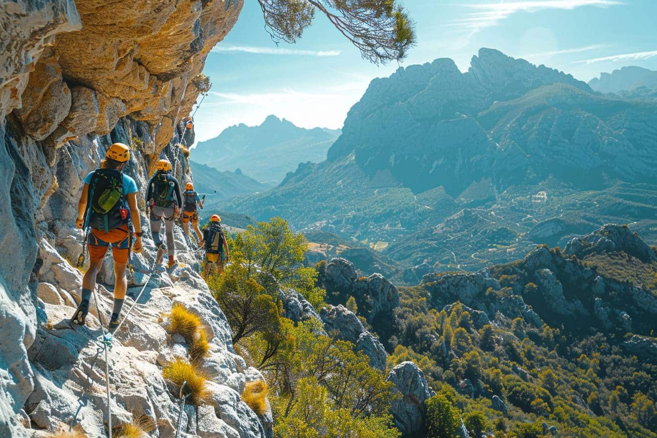 Les plus beaux parcours de via ferrata en France