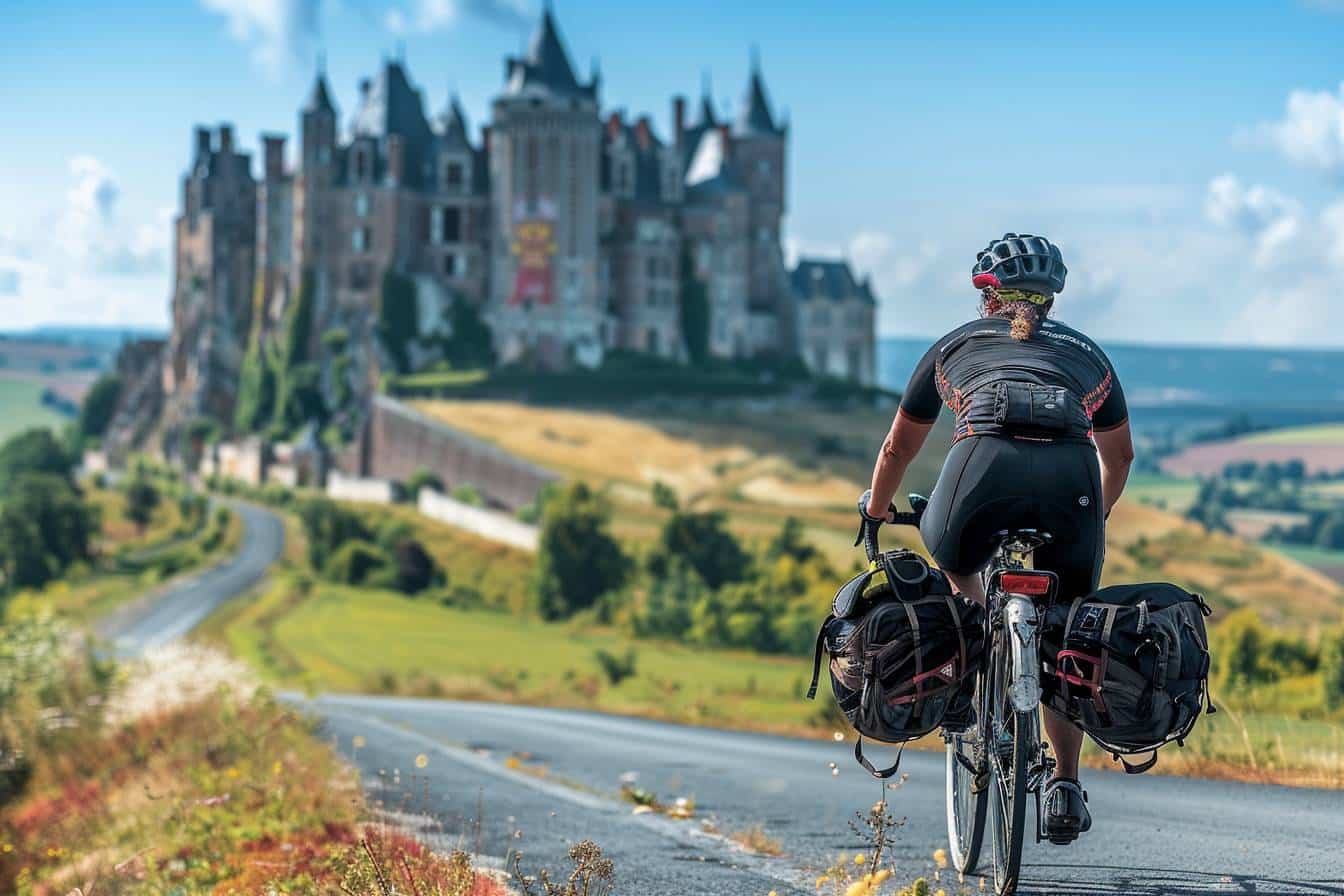 Les plus belles routes des châteaux de la Loire à vélo