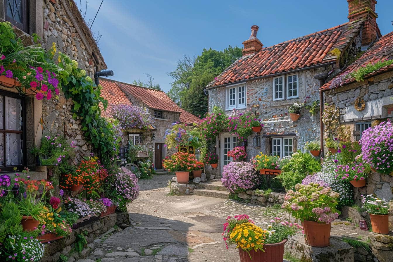 Les plus beaux villages fleuris à découvrir en France