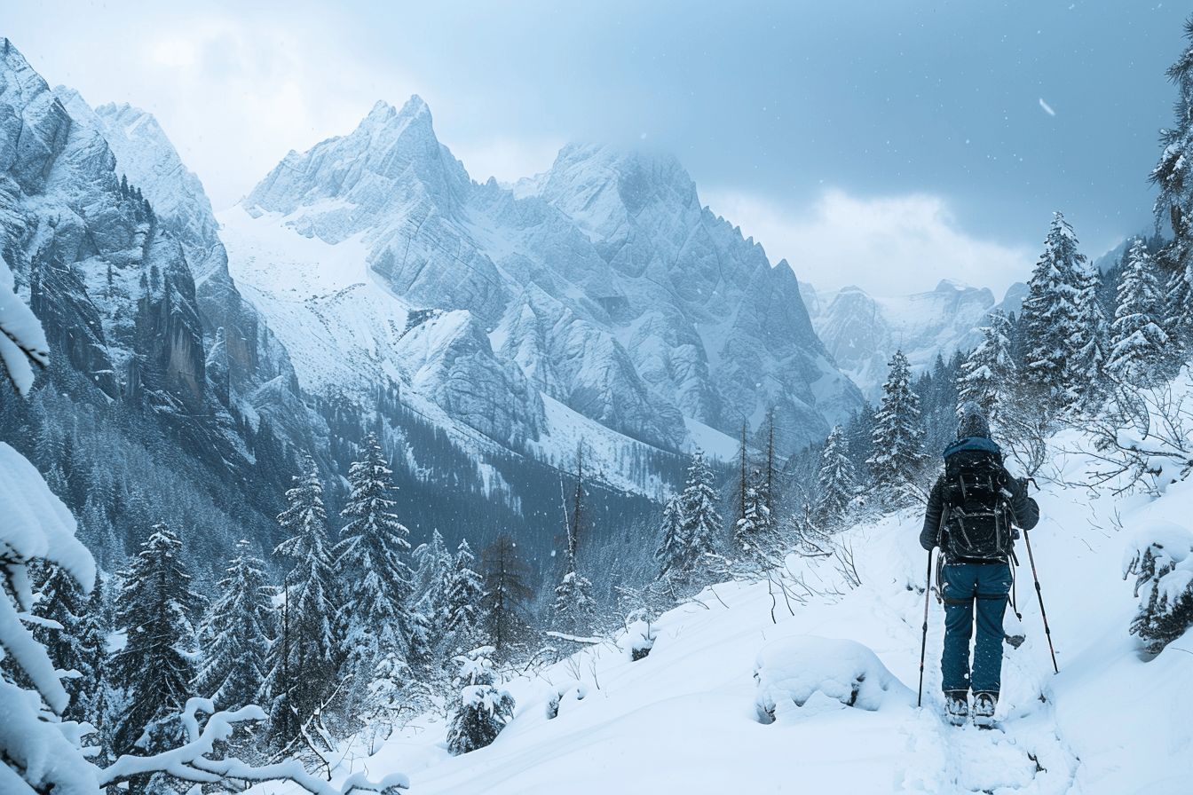 Les meilleurs circuits en raquettes dans les Alpes françaises