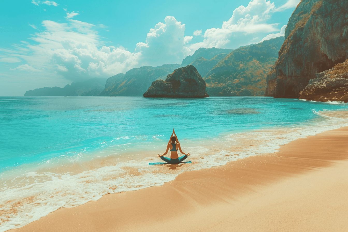 Les plus belles plages pour pratiquer le yoga en France