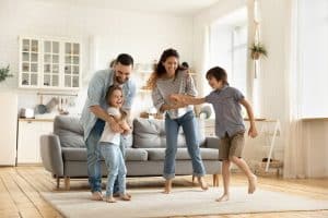 Famille séjourne à Lyon