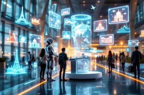 découvrez comment l'intelligence artificielle et la digitalisation transforment le secteur du tourisme, optimisant l'expérience voyageur et innovant les services proposés.