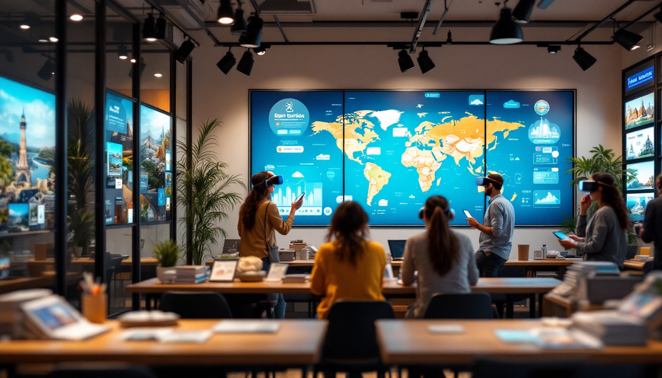 découvrez comment la digitalisation transforme les stratégies de communication dans le secteur touristique, en offrant de nouvelles opportunités d’engagement et d’expérience pour les voyageurs.