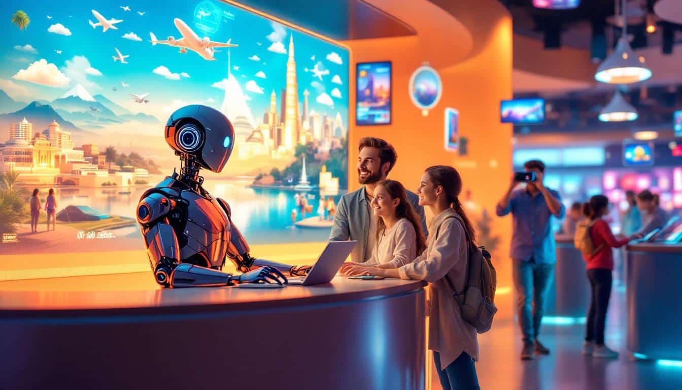 découvrez comment l’intelligence artificielle révolutionne l’expérience client dans le secteur touristique, en offrant des services personnalisés et une satisfaction accrue aux voyageurs.