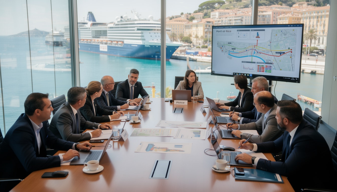 à nice, les spécialistes du port dénoncent une stratégie perçue comme hostile à l'industrie de la croisière, suscitant débats et préoccupations économiques.