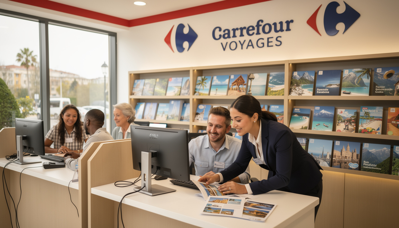 découvrez 'les créations', la nouvelle marque innovante de carrefour voyages, offrant des expériences de voyage uniques et personnalisées.