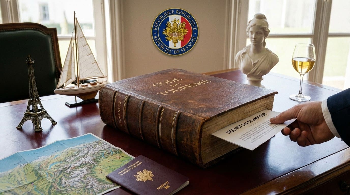 Décret du 14 janvier code du tourisme