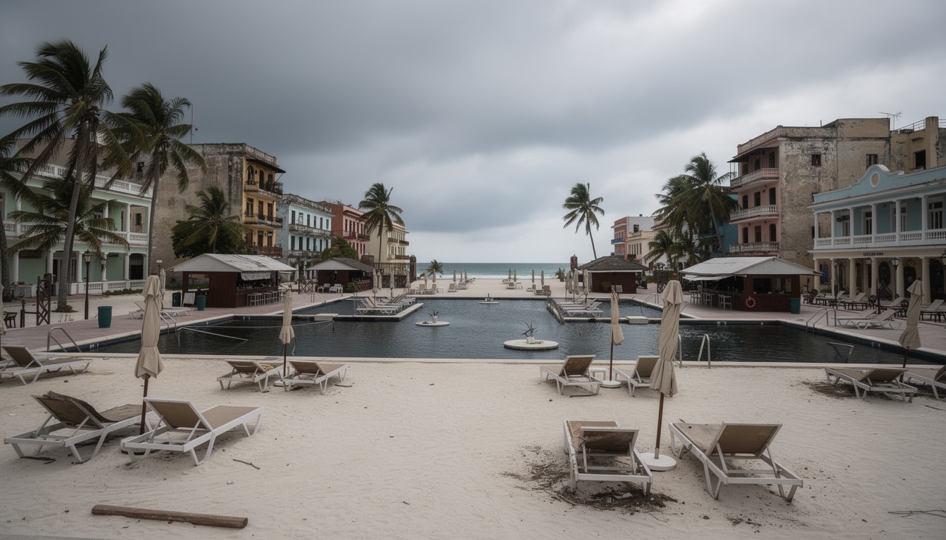 cuba ferme ses stations balnéaires en raison d'une crise énergétique majeure, affectant gravement son secteur touristique vital et ses revenus économiques.