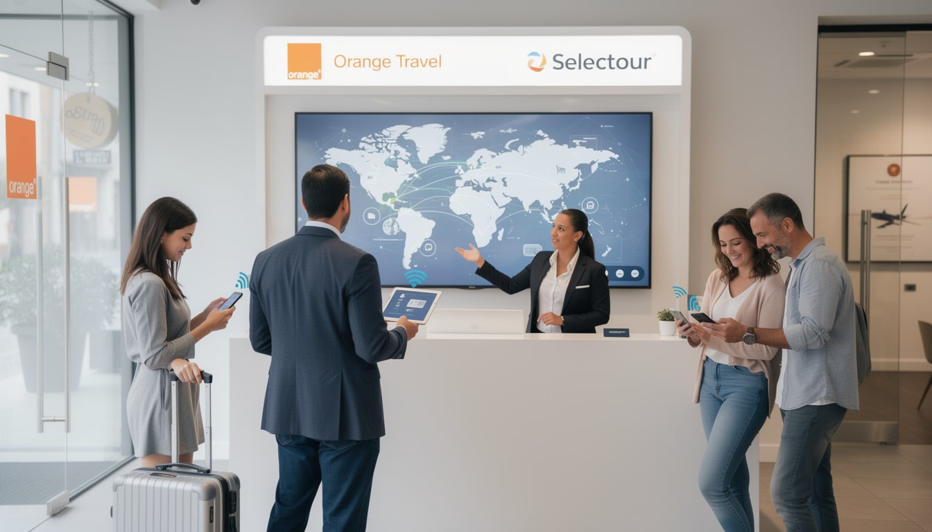 découvrez comment orange travel et selectour s'associent pour transformer la distribution des offres esim, offrant une expérience de voyage connectée et simplifiée.