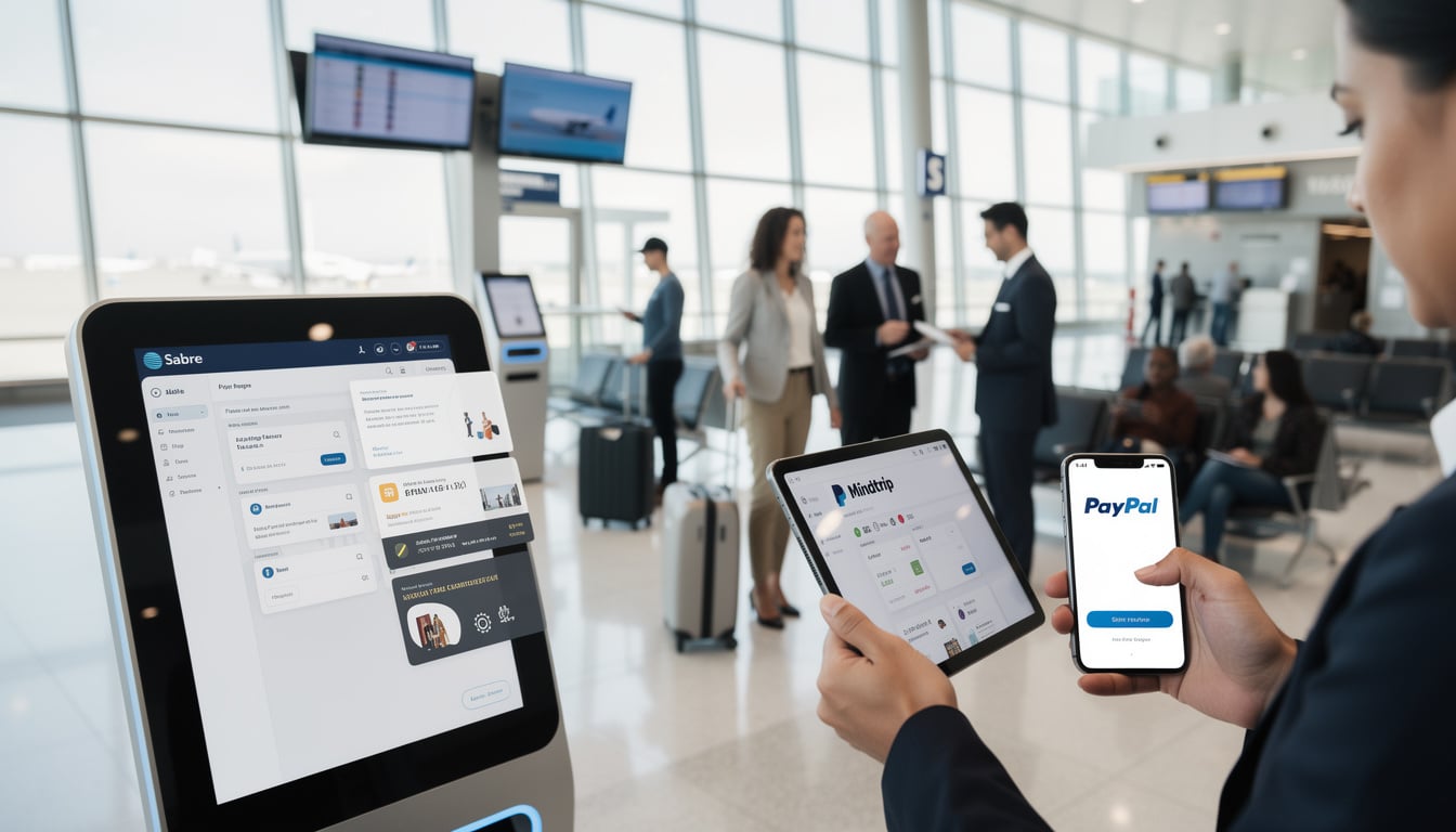 découvrez comment sabre, paypal et mindtrip unissent leurs forces pour transformer le secteur du voyage grâce à une intelligence artificielle intégrée, offrant une expérience de réservation innovante et simplifiée.