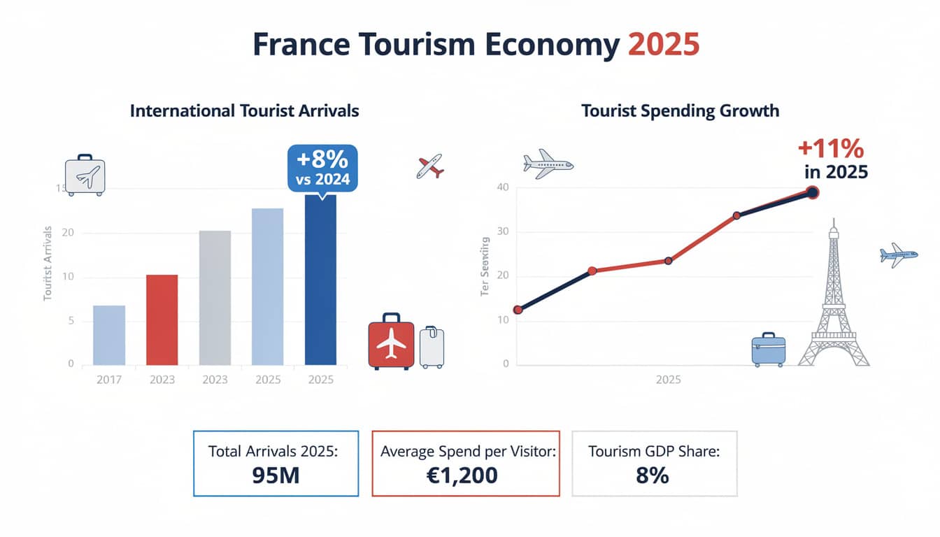 découvrez comment la france a battu tous ses records en tourisme en 2025, attirant toujours plus de visiteurs grâce à ses destinations incontournables et son offre innovante.