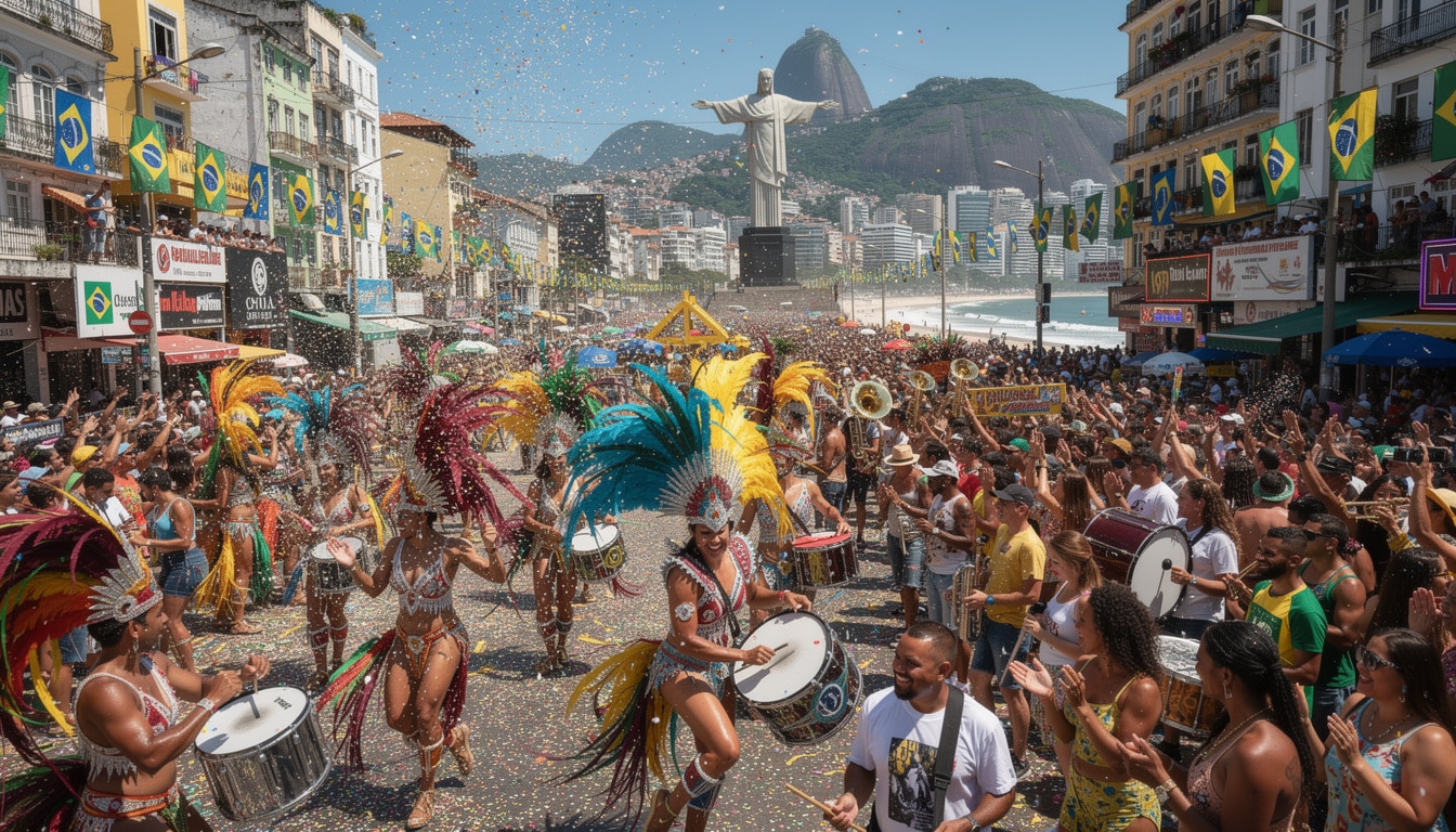 Brésil accueille 300 000 visiteurs internationaux lors des carnavals 2026
