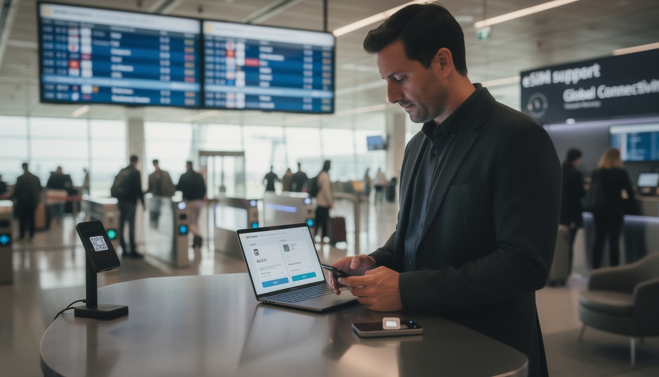 Comment la connectivité eSIM révolutionne les voyages en 2026 ?