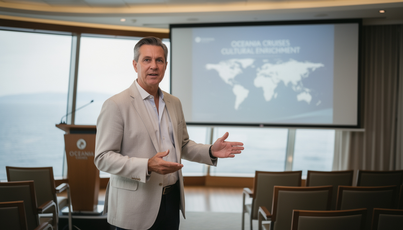 Oceania Cruises enrichit son offre à bord avec un programme élargi de conférences et d’expériences culturelles