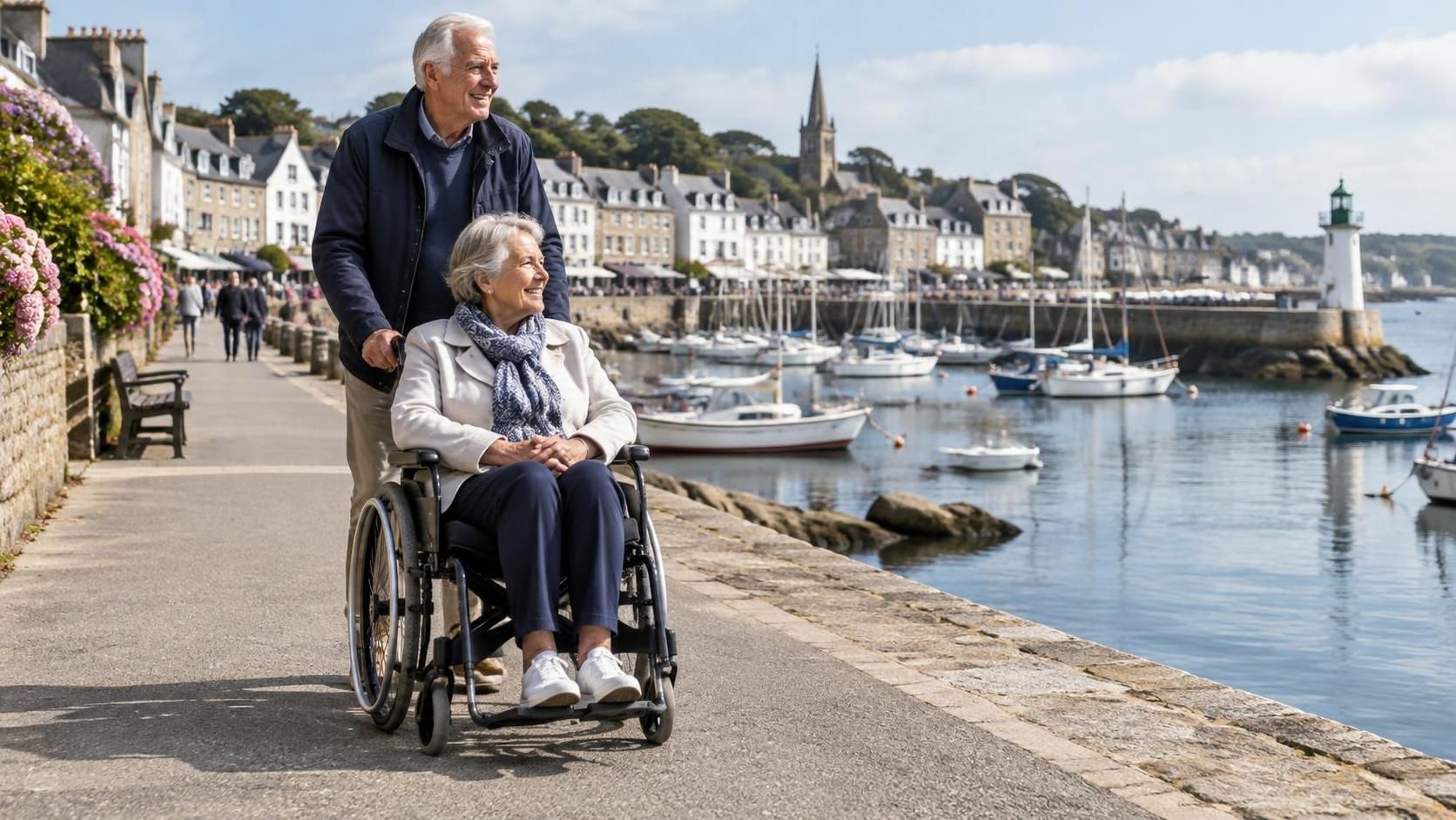 Nos conseil pour un séjour adapté en Bretagne pour senior à mobilité réduite