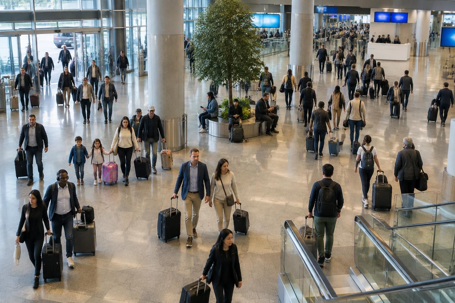 Quels sont les 4 principaux flux touristiques ?