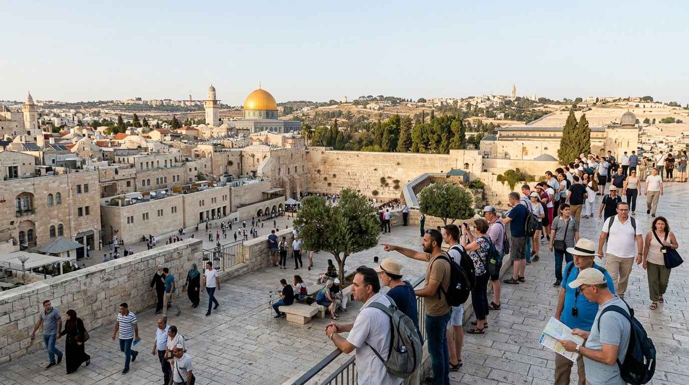 Tourisme en Israel : un visiteur sur huit, pourquoi ?