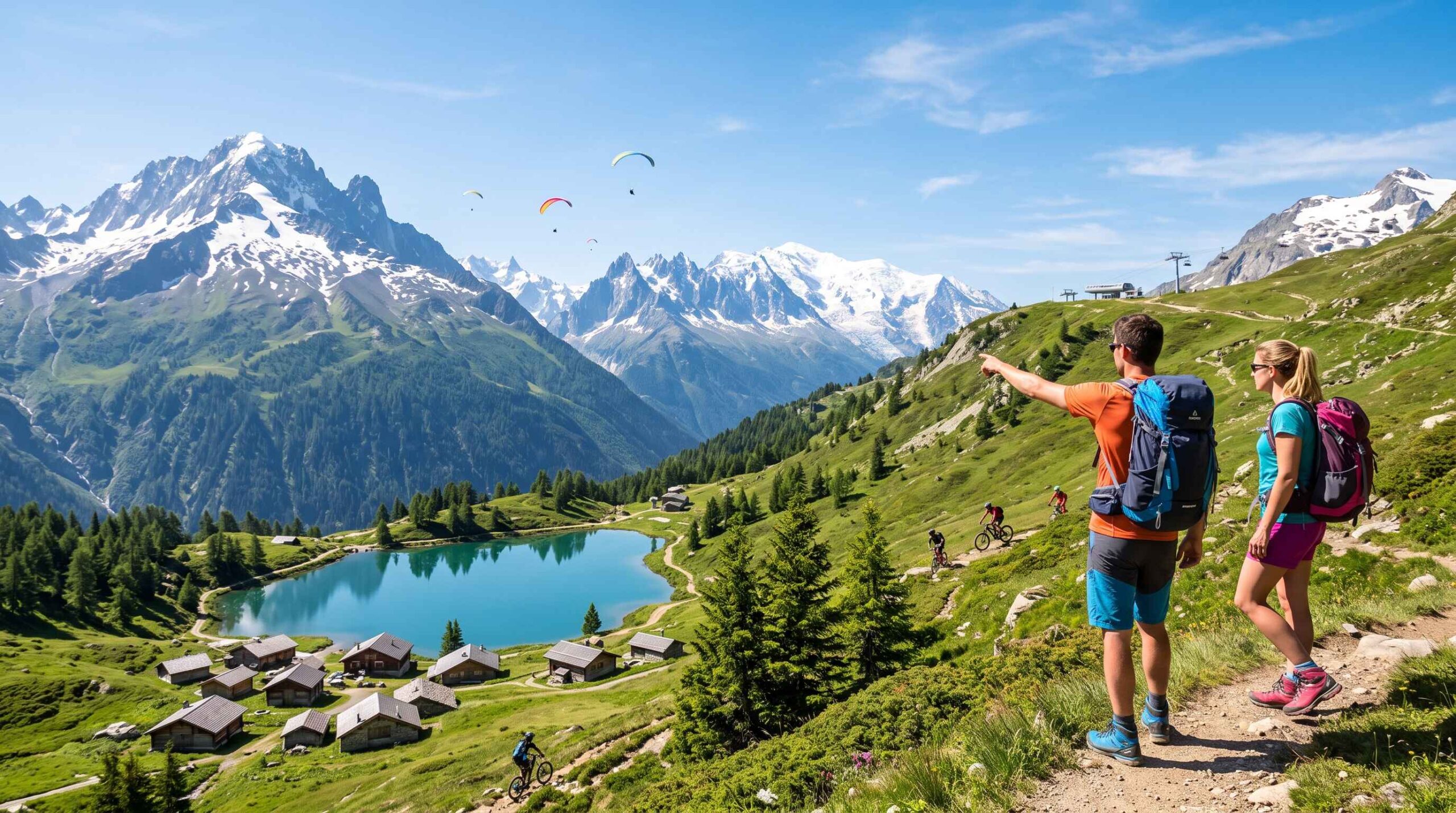 Week-end dans les Alpes françaises : activités en toutes saisons