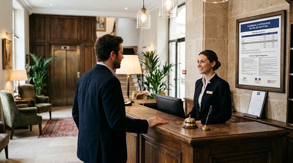 Affichage obligatoire hotel : ce que dit la loi